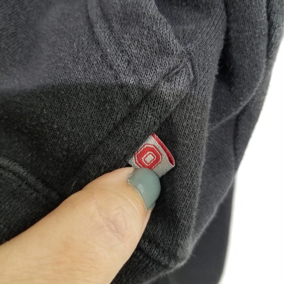 Ohio State Buckeyes Men’s Hoodie Sweatshirt Size XL Black Crimson & Gray - Picture 4 of 12
